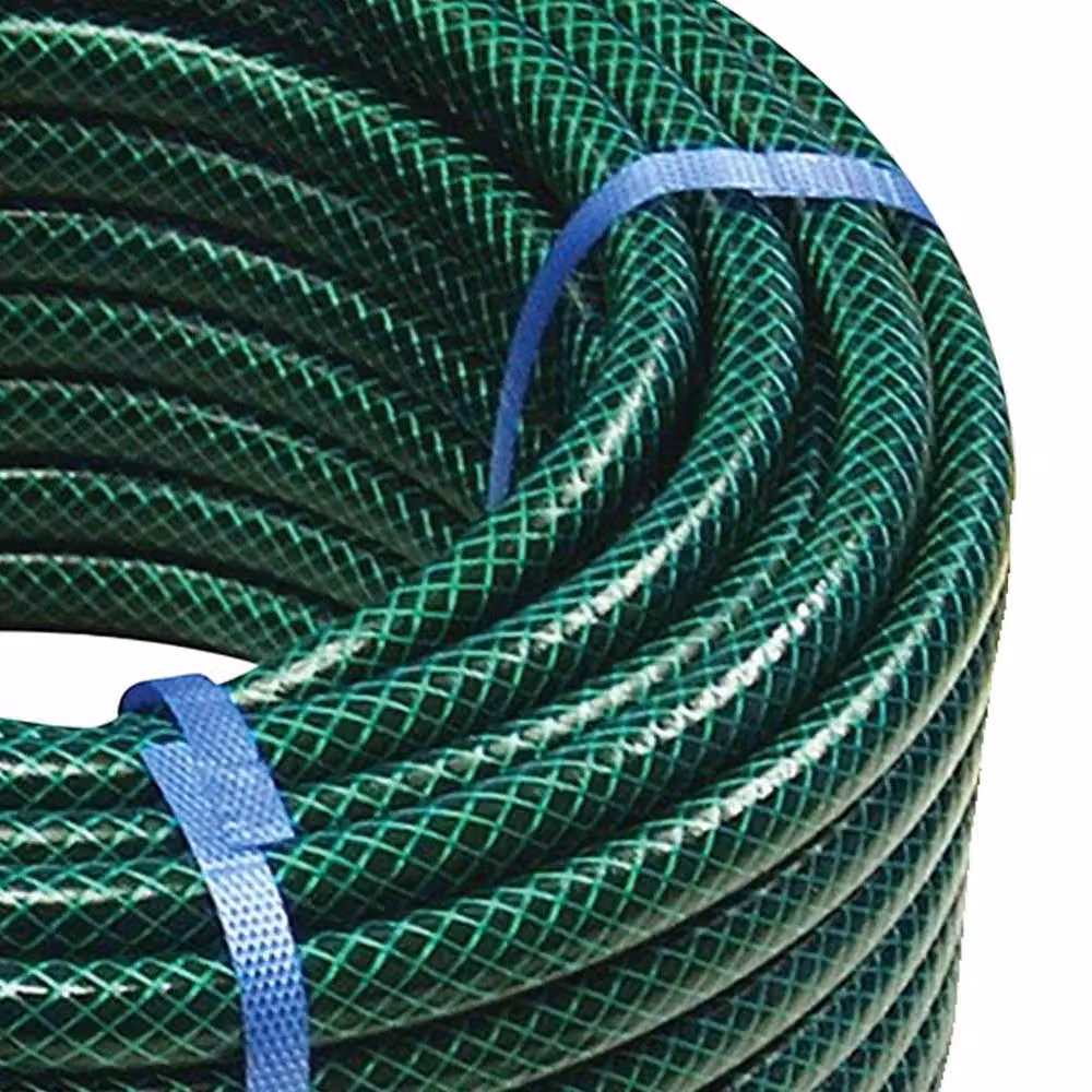 VOGREX 30mm Reinforced Green PVC Garden Hose – 6
