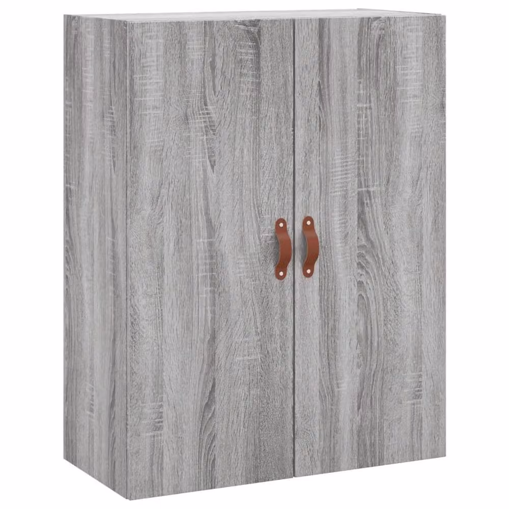 Berkfield Home Wall Mounted Cabinet in Grey Sonoma, W: 69.5 cm, D: 34 cm, H: 90 cm – 2