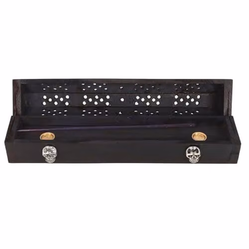 KDMD Walking Dead Anti Incense Box Set in Black, Blue and Silver with Floral Design – 1