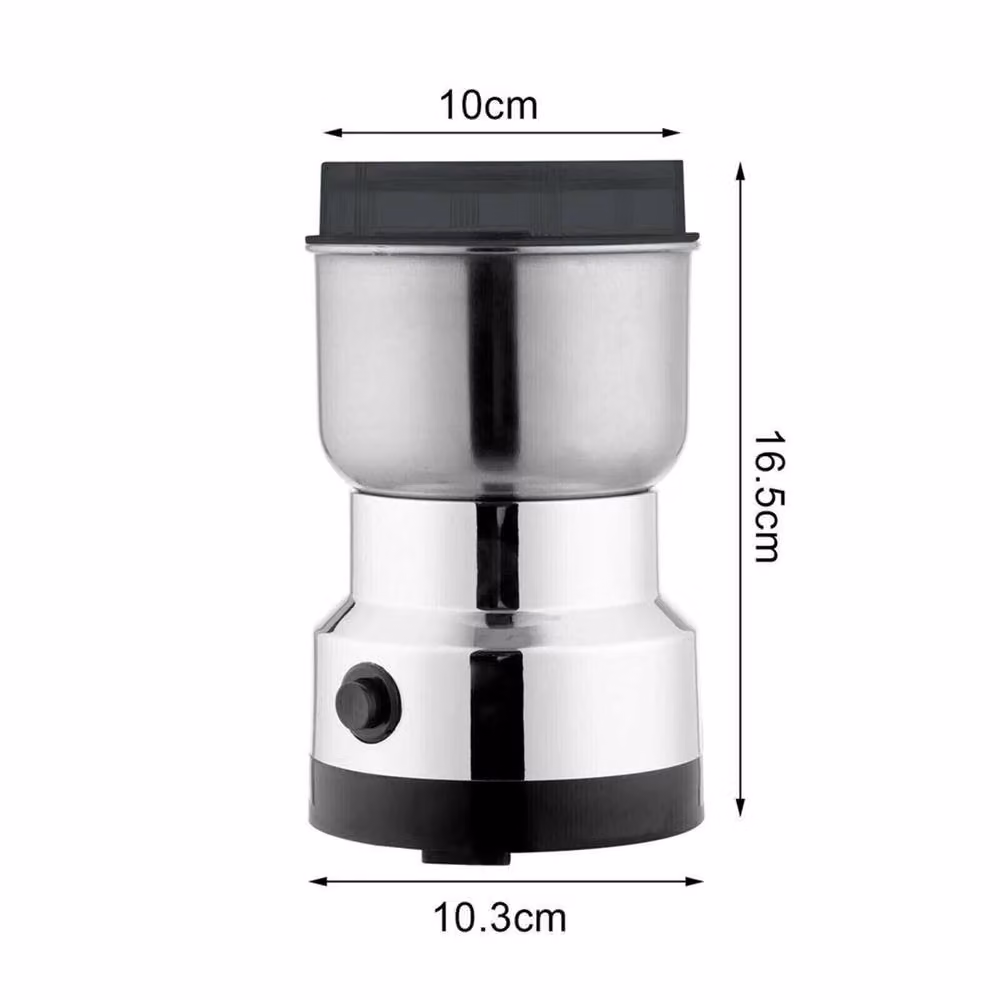 VOGREX Electric Coffee Grinder and Spice Blade Blender in Silver – 2