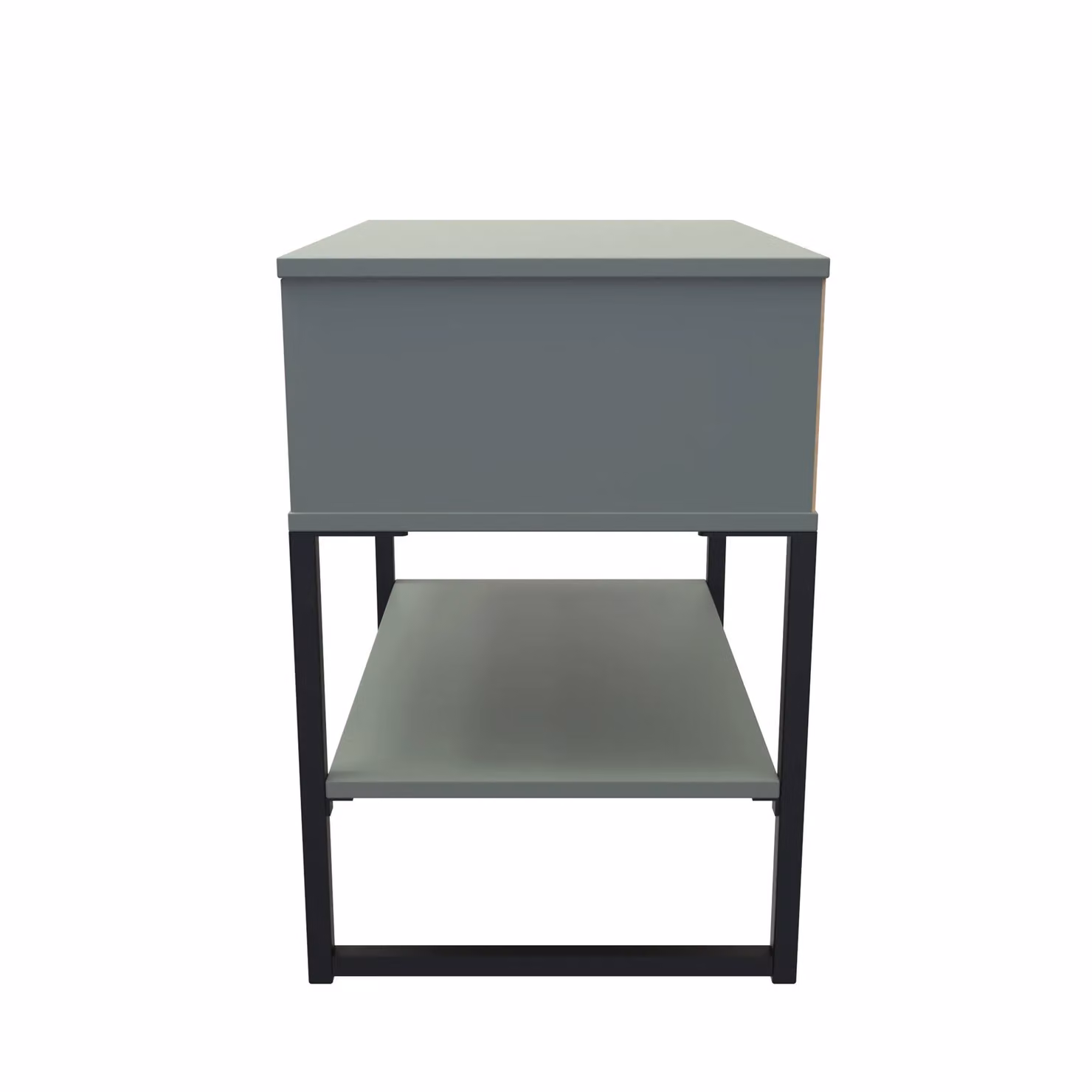 2 U Tamworth Single Open Bedside Cabinet in Pale Green – 2