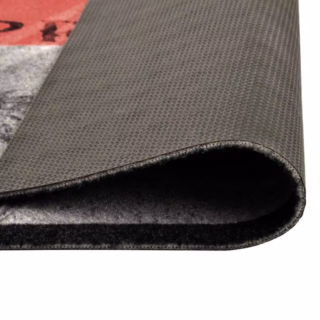 Berkfield Home Washable Kitchen Floor Mat, Red, W: 60 cm, L: 180 cm