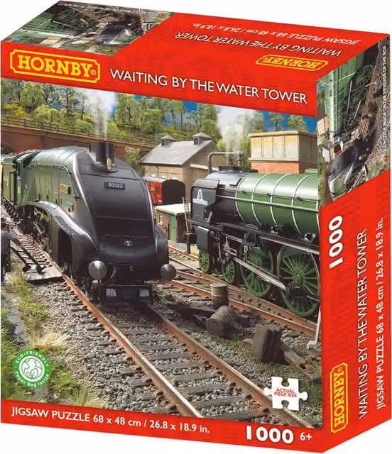 Hornby Waiting By The Water Tower 1000 Piece Multicolour Jigsaw Puzzle