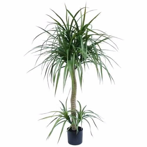 Leaf Design UK Green Artificial Yucca Tropical House Plant, H 120 cm x W 60 cm x D 60 cm – 2