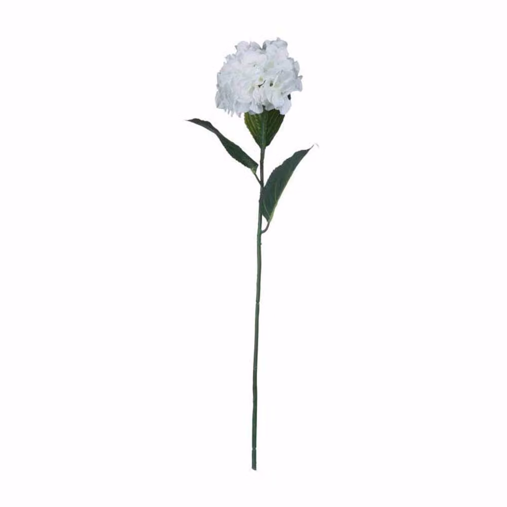 Lemon Pavilion White Small Head Hydrangea Artificial Flower, W15 x D15 x H71 cm – 4