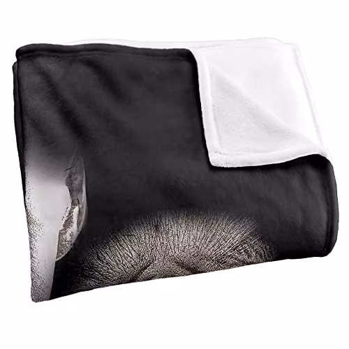 LOGOVISION Harry Potter Villain Heads Super Soft Fleece Throw Blanket, White and Multicolour, W/D/H: 152 x 127 cm – 2