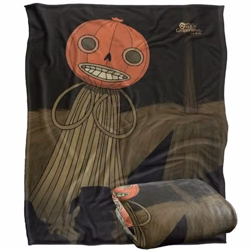 LOGOVISION Over The Garden Wall Mayor of Pottsfield Super Soft Fleece Throw Blanket, White, W/D/H: 152 x 127 cm