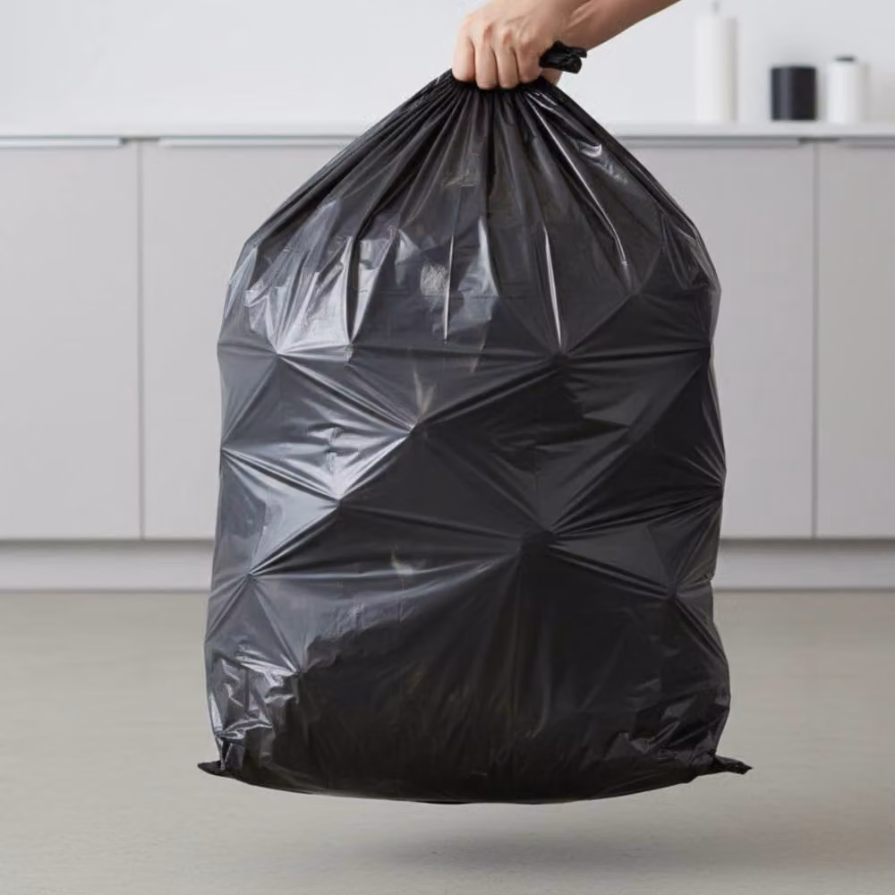 Bedsland 50 Pack Black Heavy Duty 70L Bin Bags – 4