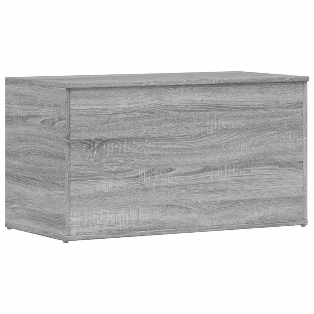 Berkfield Home Grey Sonoma Modern Storage Chest, W: 84 cm, D: 42 cm, H: 46 cm – 2