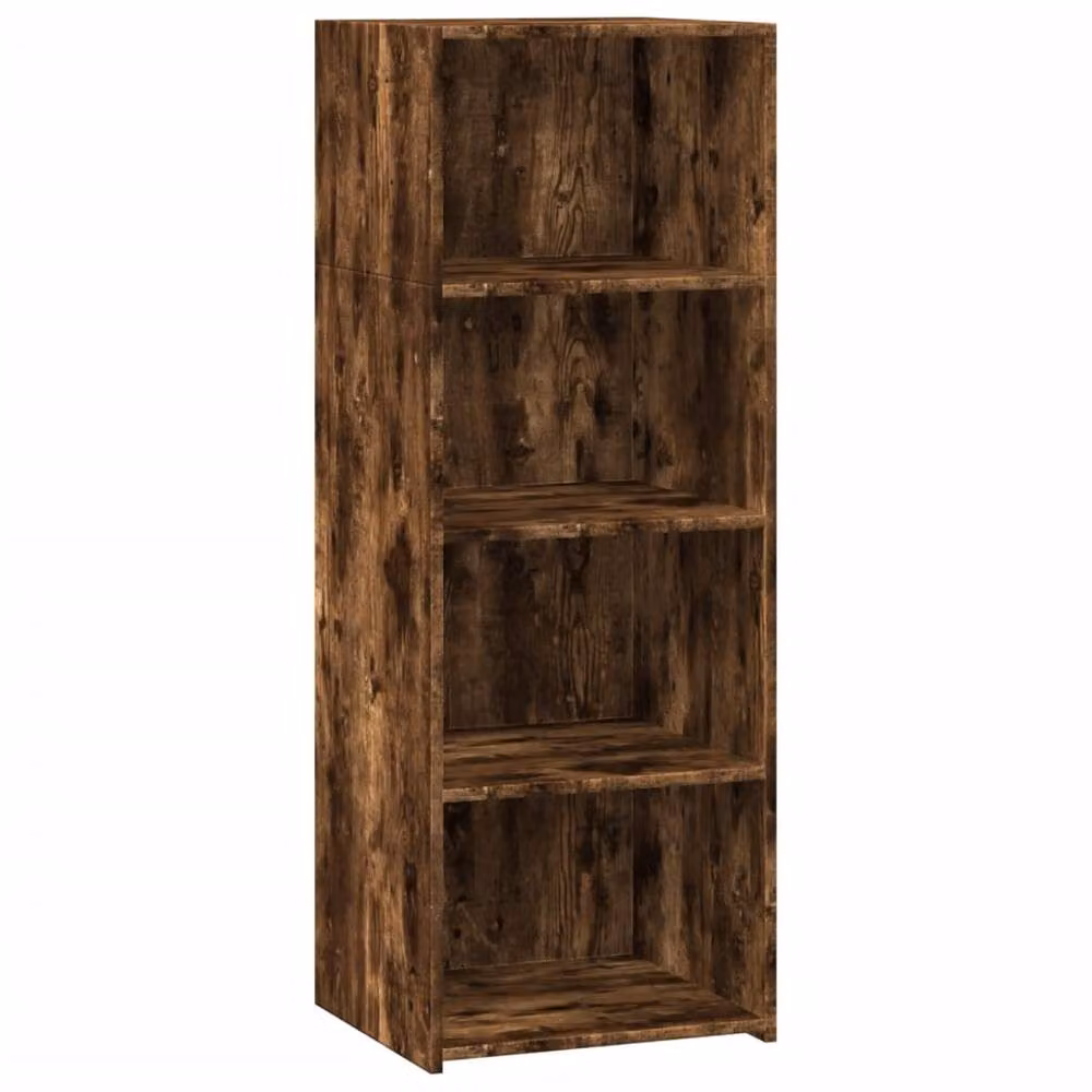 Berkfield Home Smoked Oak Highboard in Brown, W/D/H: 45 x 41 x 124 cm – 3