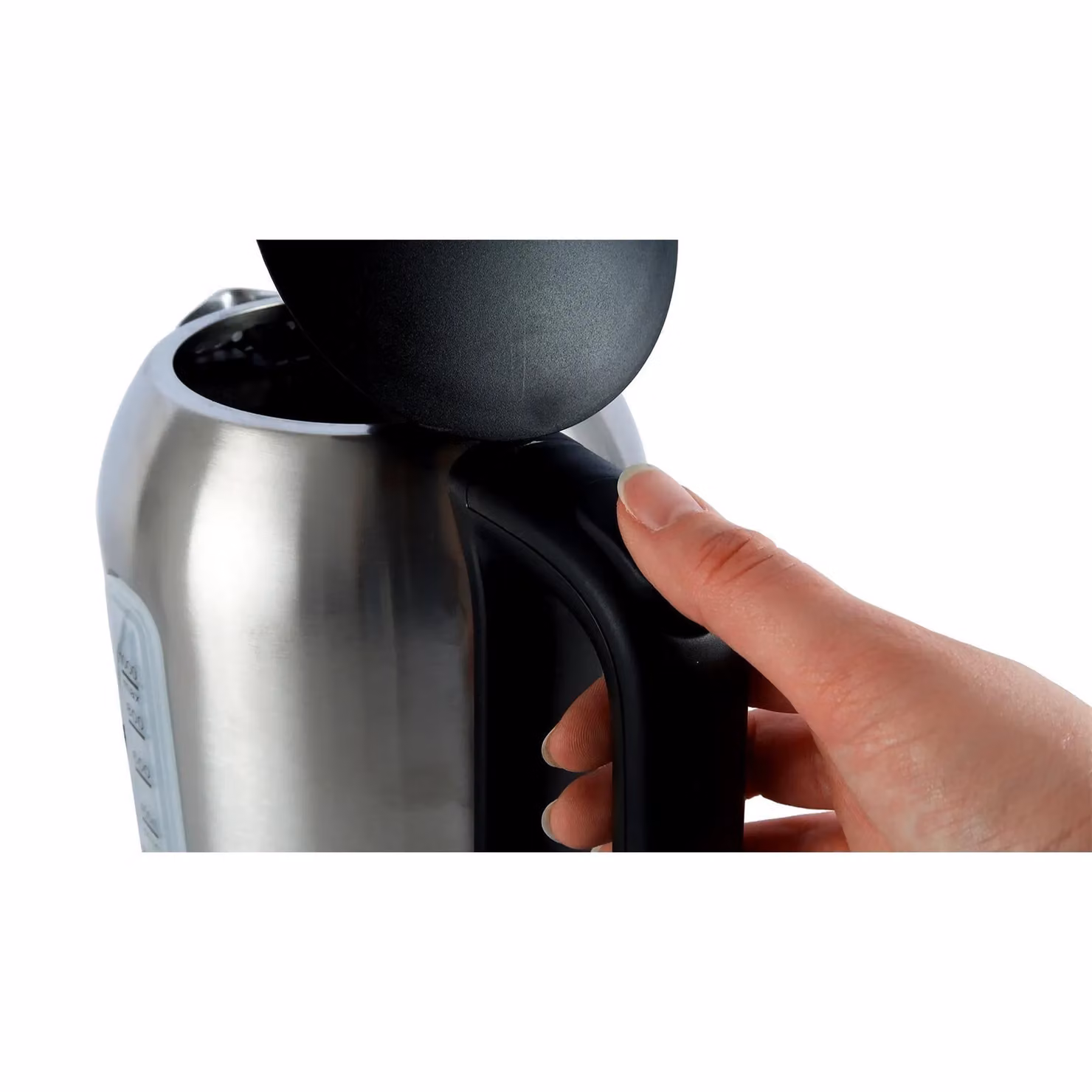 Igenix Cordless Electric Jug Kettle, 1 Litre, 2200W, Silver Stainless Steel – 3