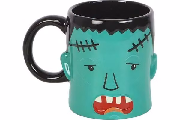 KDMD Frank Monster Head Ceramic Mug in Petrol – 2