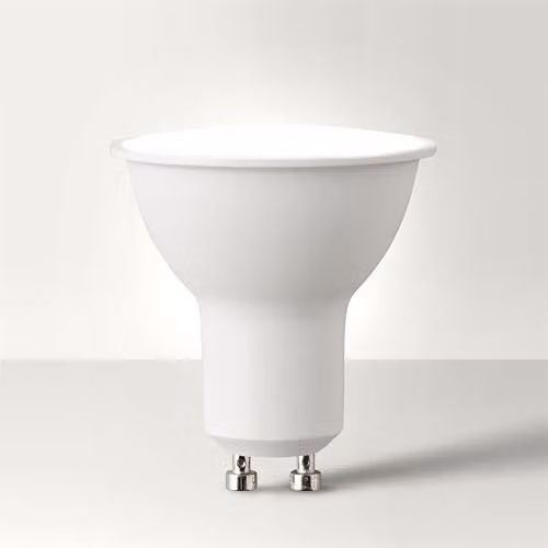 MiniSun 7W GU10 LED Energy Saving Bulb with Frosted Lens in Cool White 4500K