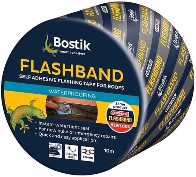 Bostik Evo-stik Flashband in Grey and Multicolour