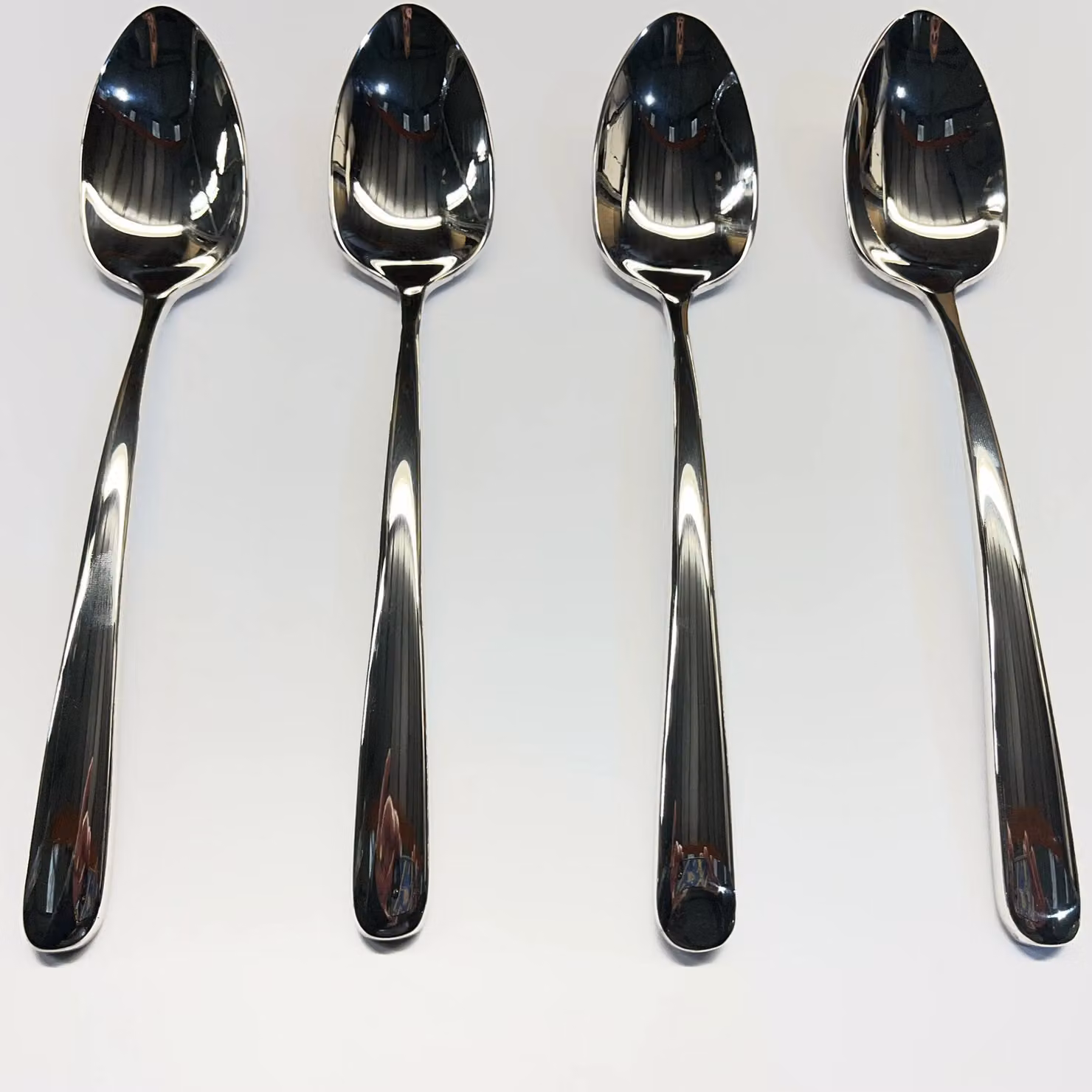 Arthur Price Signature Echo Stainless Steel Serving Spoons Set of 4 in Silver – 3