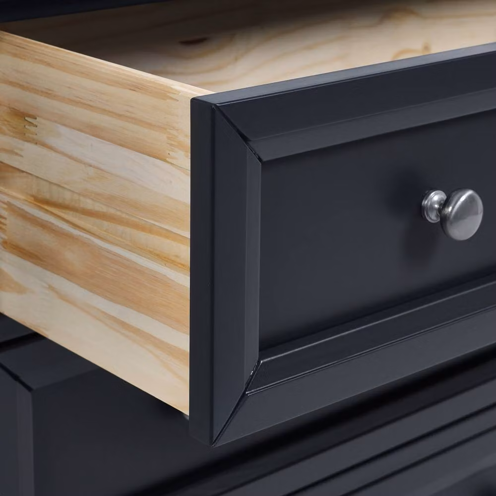 Cheshire Premium Solace 3 Drawer Wide Chest in Anthracite Grey – 5