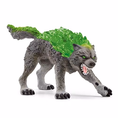 Schleich Eldrador Granite Wolf Grey Toy Figurine – 1