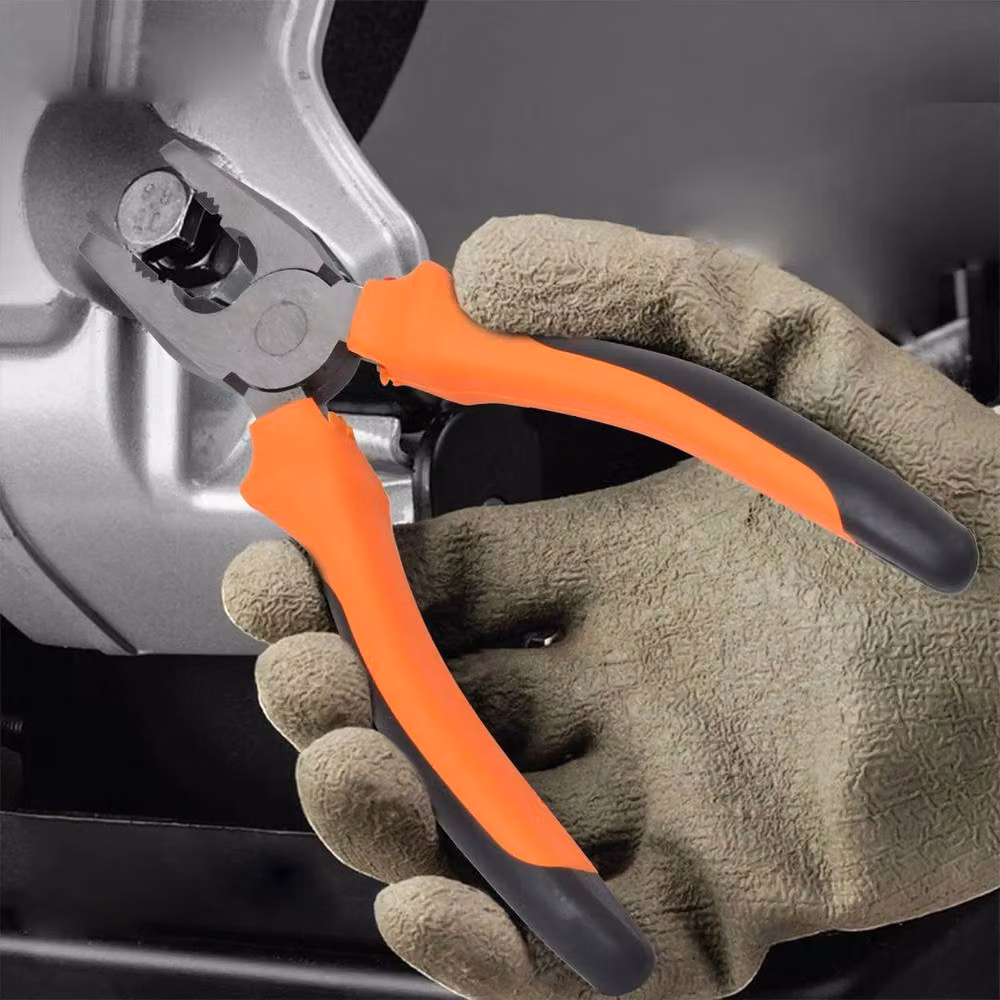 SPETLEK 4-Piece Plier Set in Orange – 5