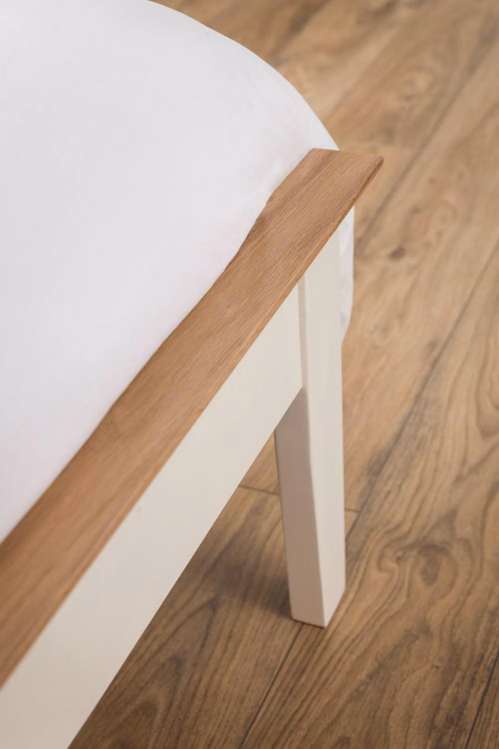 Julian Bowen Salerno Solid Oak Bed Frame in Oak, W/D/H: 104.5 x 90 x 200 cm – 4