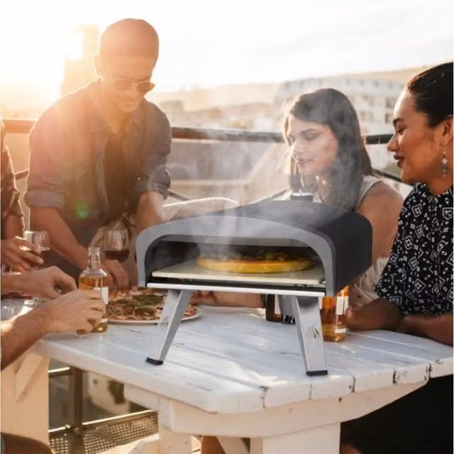 Tepro Burnsville Portable Gas Pizza Oven in Grey
