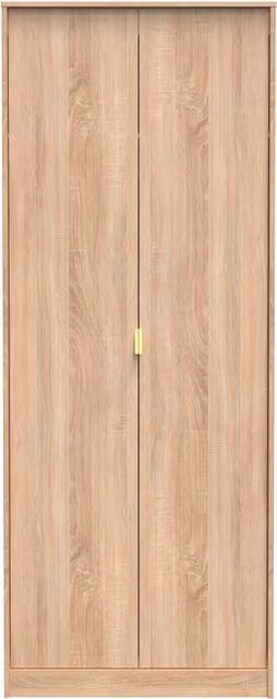 Ready Assembled 2 U Bexley 2 Door Wardrobe in Light Oak – 1