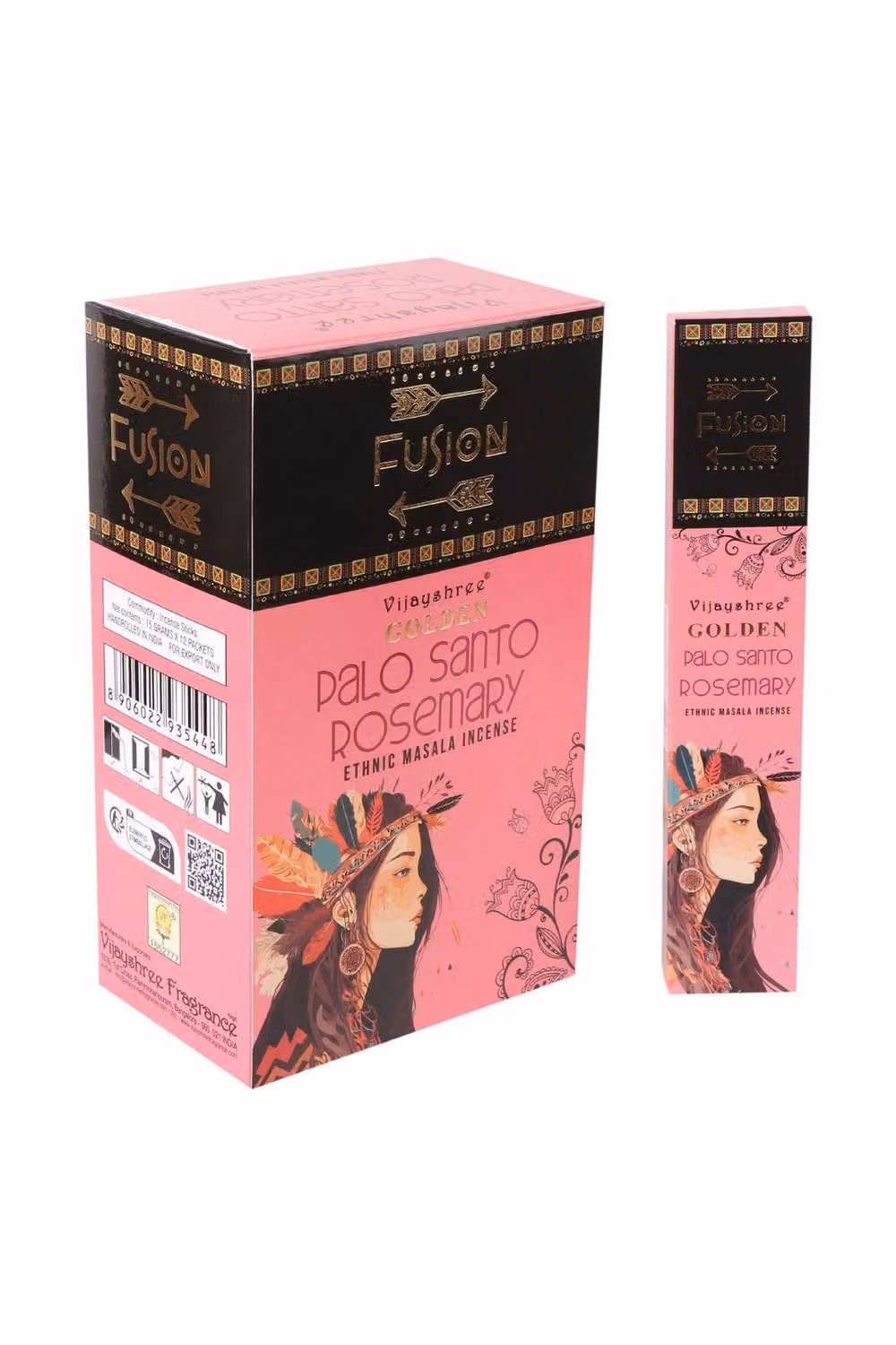 KDMD Golden Palo Santo and Rosemary Incense Sticks, 15g, Brown – 2