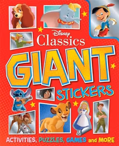 Disney Classics Giant Stickers Multicolour Paper Activity Set – 1