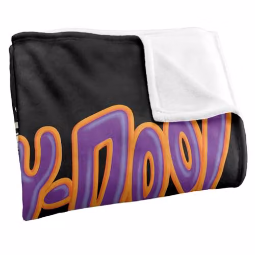Warner Bros. Scooby Doo Scoob Fink Silky Touch Super Soft Fleece Throw Blanket, Multicolour, W: 152.4 cm, D: 127.0 cm – 2