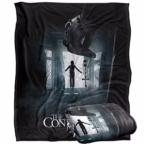LOGOVISION The Conjuring 2 Super Soft Fleece Throw Blanket, Multicolour, W: 152 cm x D: 152 cm – 5
