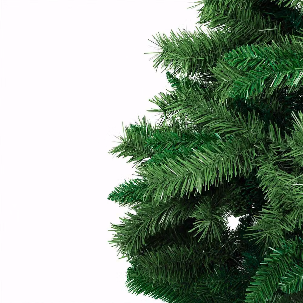 Santaco Green Christmas Tree with 797 PVC Tips and Metal Base, Height: 2.1 m – 4
