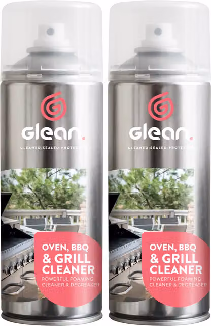 Go Glean Oven Grill BBQ Cleaner in Yellow and Silver