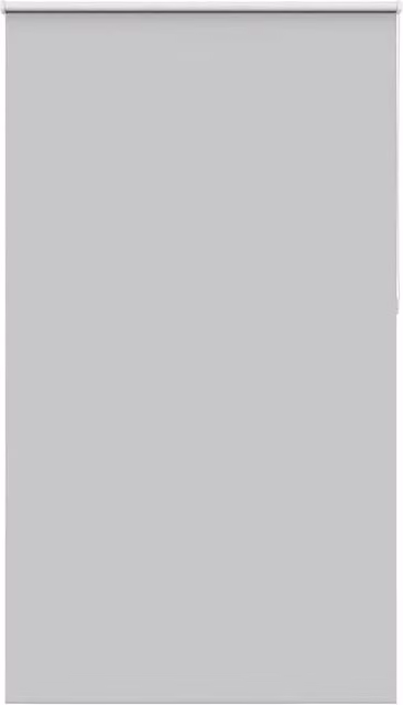 Berkfield Home Blackout Roller Blind in Light Grey, Thermal Insulating Polyester, W: 140 cm, H: 210 cm
