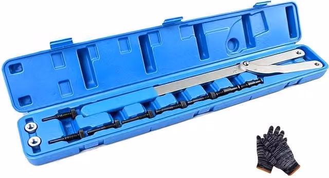 Ventryn Blue Steel Universal Camshaft Sprocket Holder and Cam Pulley Holding Tool Wrench