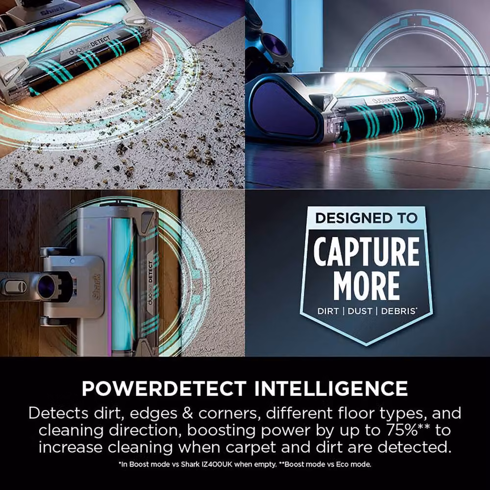 Shark Cordless Pet Vacuum Cleaner PowerDetect Clean & Empty IP3251UKT, Light Grey, Bagless with Self-Cleaning Dock – 4