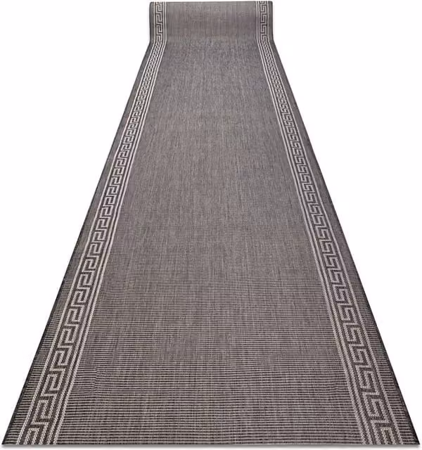 RugsX Sion Sisal Runner in Grey, W: 150 cm, L: 300 cm