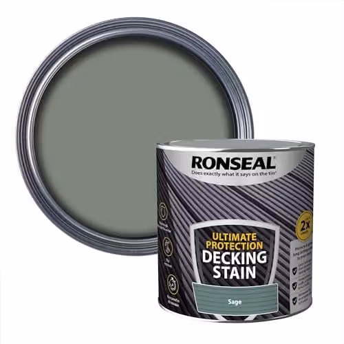 Ronseal Ultimate Protection Decking Stain Green 2.5L – 1