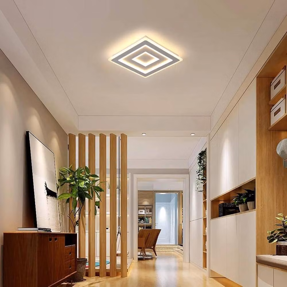 COMELY 52W LED Square Ceiling Light in White with 6500K Cool White Light – 2