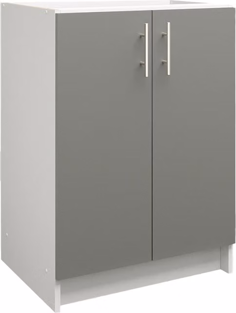 JD Greta Grey Matt Kitchen Base Unit W: 60 cm