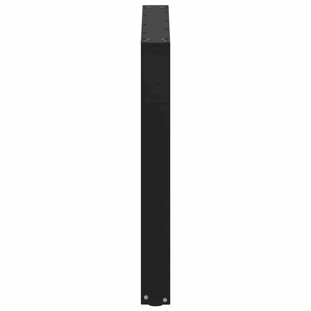 Berkfield Home U-Shaped Steel Coffee Table Legs, Black, H: 72.5 cm, W: 90 cm (Set of 2) – 5