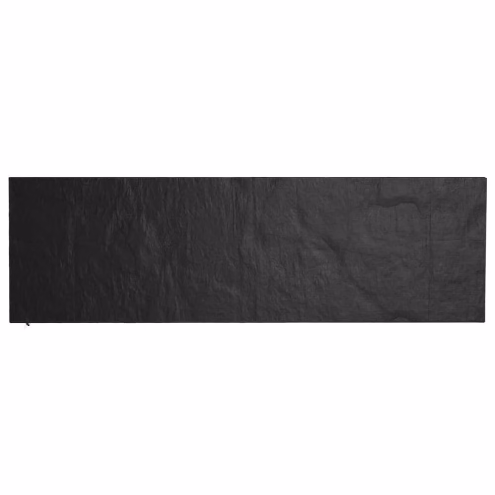 Berkfield Home Durable Water-Repellent Garden Bench Cover in Black, W: 210 cm, D: 70 cm, H: 70-88 cm – 4