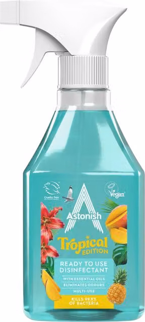 Astonish Ready to Use Scented Disinfectant in Turquoise