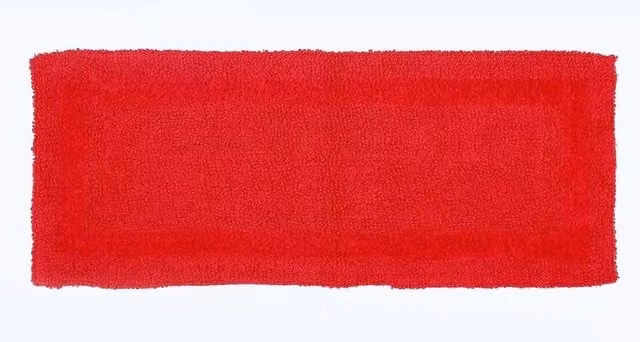 Homescapes Luxury Cotton Reversible Bath Mat Runner, Red, W/D/H: 40 x 100 x 1 cm – 1