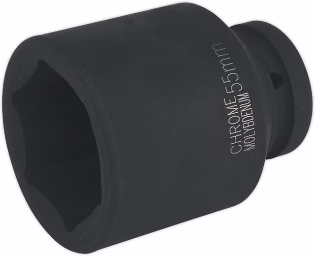Loops 55mm Forged Deep Impact Socket 1 Inch Sq Drive Chromoly Wrench Socket