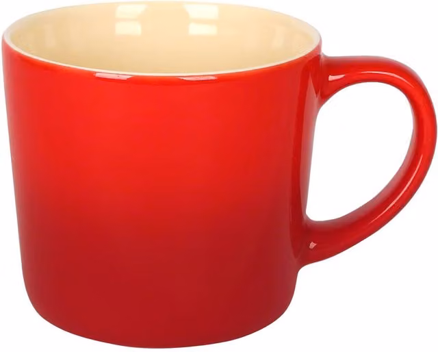Argon Tableware Red Ombre Coffee Mug, 330ml New Bone China Tea Mug – 5