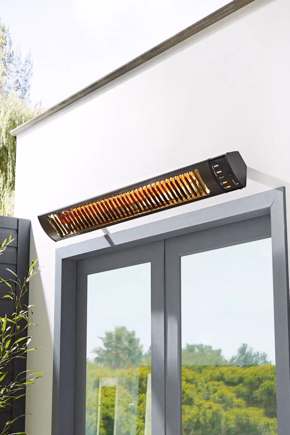 BHS Lighting 2800W Wall Radiant Heater with PIR in Black – 3