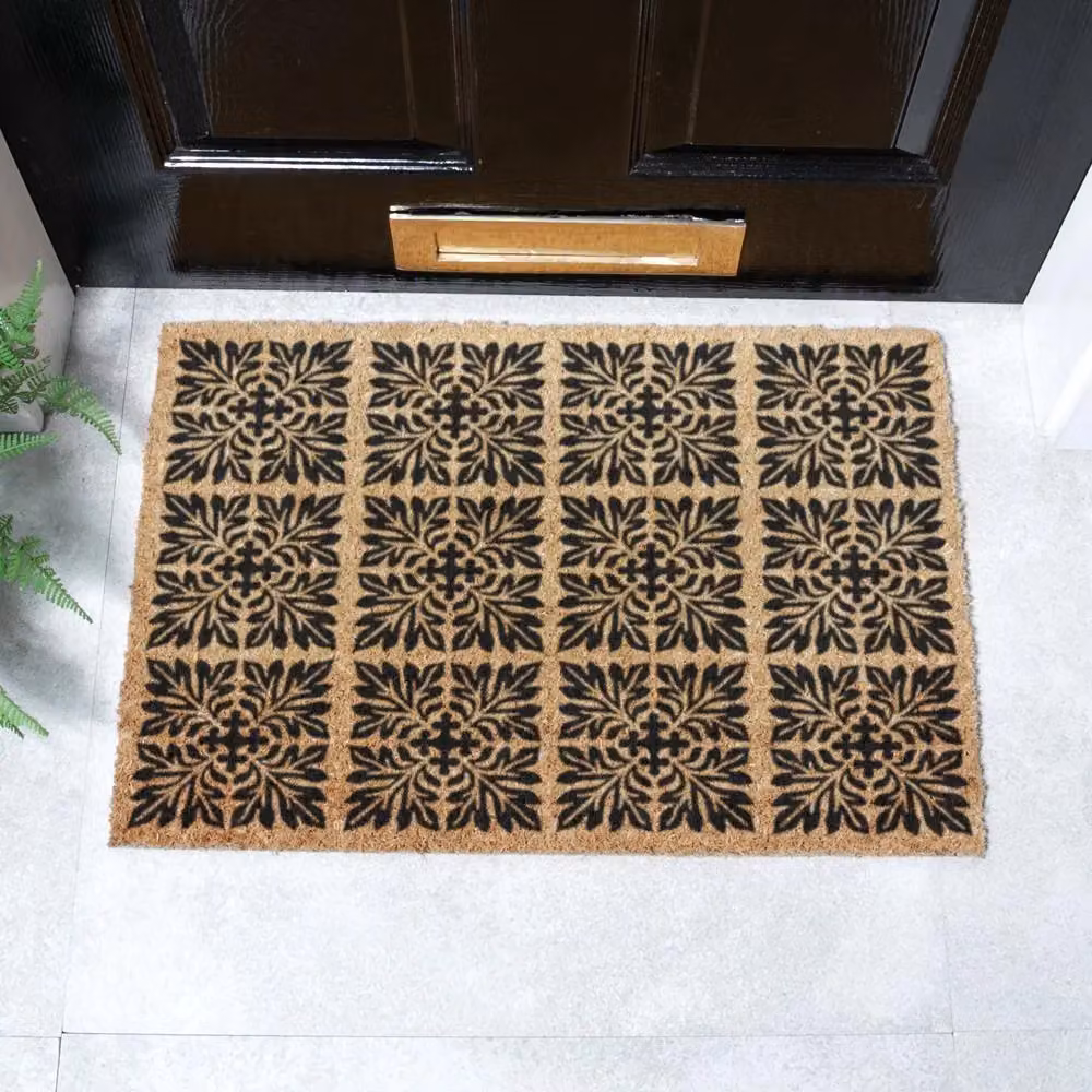 Artsy Mats Mosaic Tiles Patterned Doormat in Black, W/D: 60 x 40 cm – 2