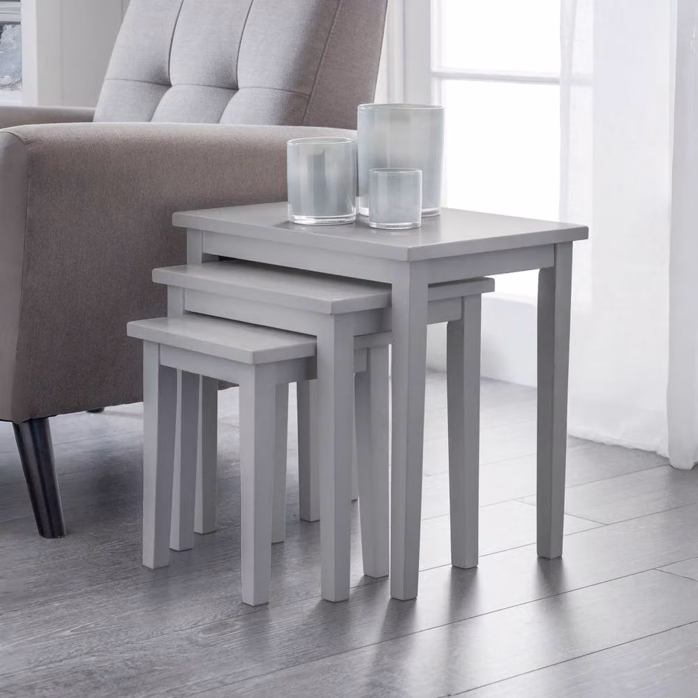 Cheshire Inverlochy Nest Of Tables in Grey – 2