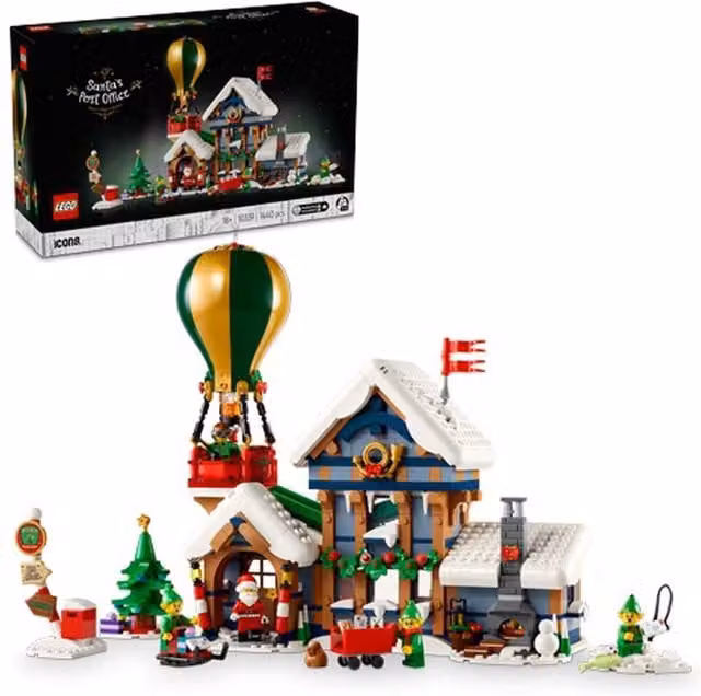 LEGO Icons Santa's Post Office 10339 Multicolour Creative Building Set