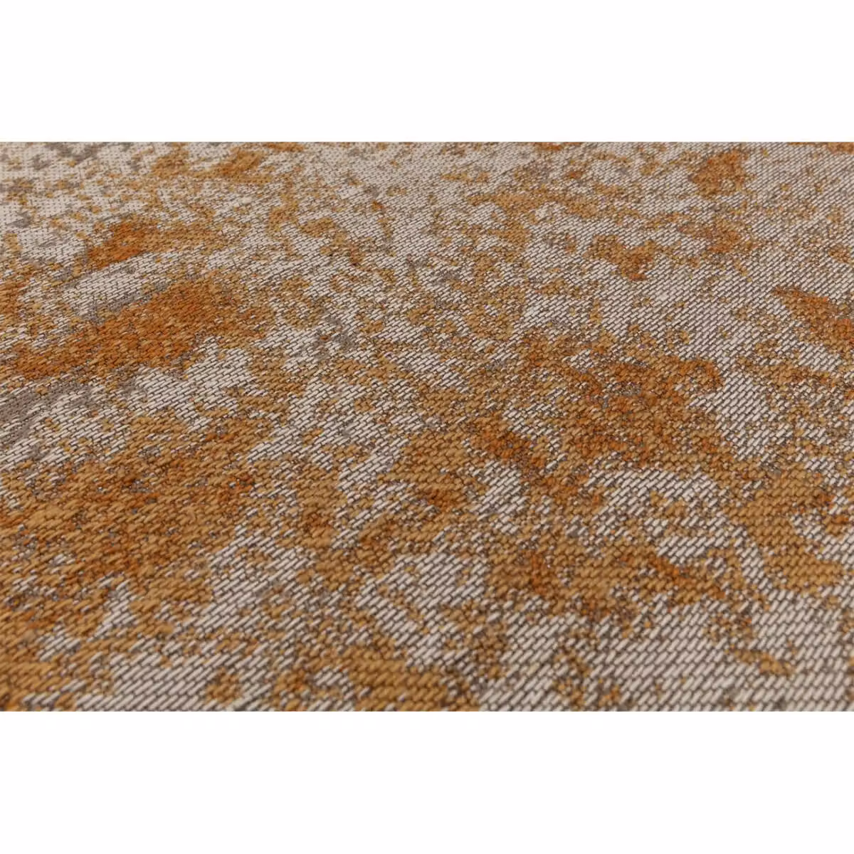 The Rug Shop UK Orange Modern Abstract Pet Friendly Outdoor Area Rug W: 200 cm, D: 290 cm – 4