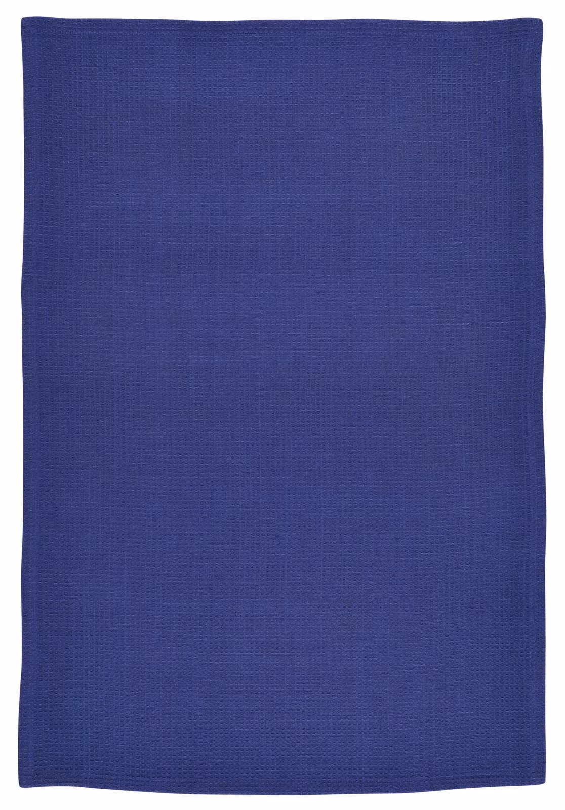 KitchenCraft Highly Absorbent Cotton Waffle Pique Tea Towels in Blue, Set of 3, W/H: 7 x 47 cm – 4